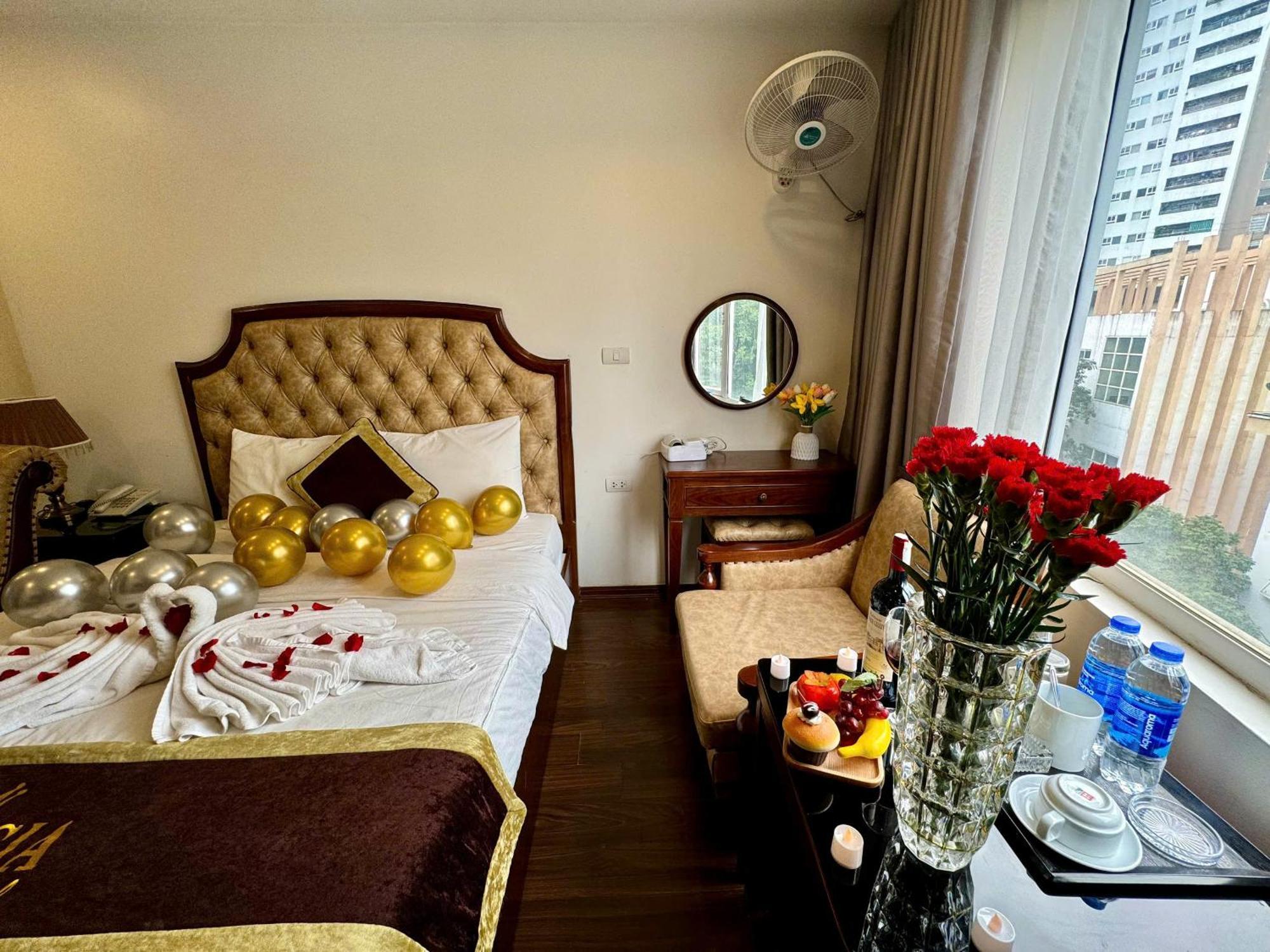 Hoang Gia Hotel Nhan Hoa هانوي المظهر الخارجي الصورة