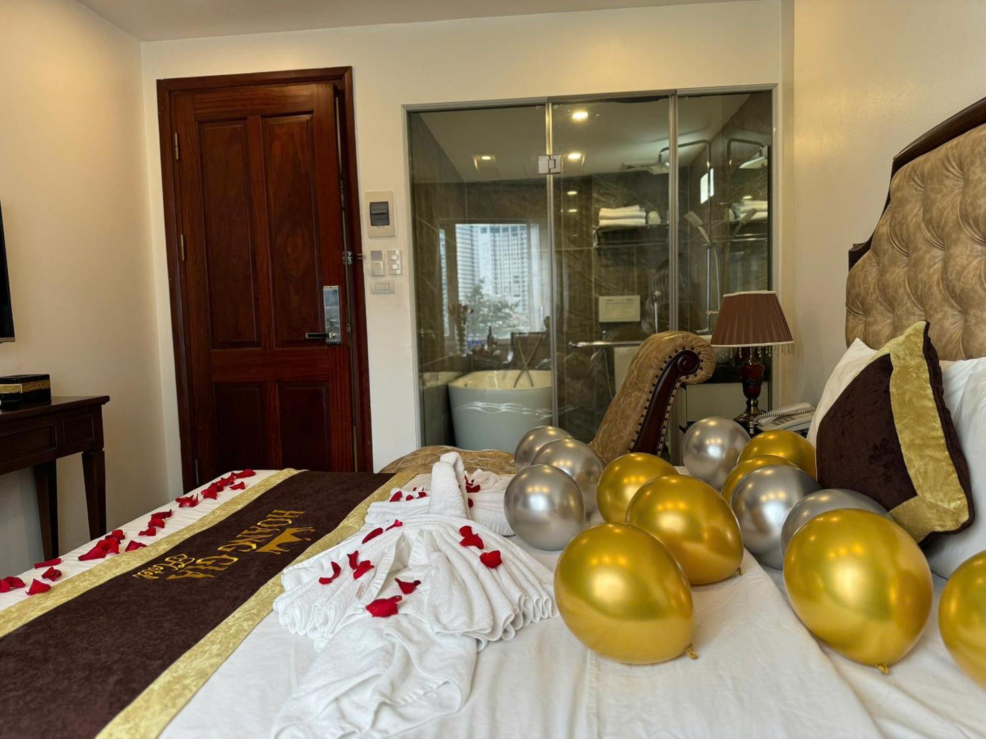 Hoang Gia Hotel Nhan Hoa هانوي المظهر الخارجي الصورة