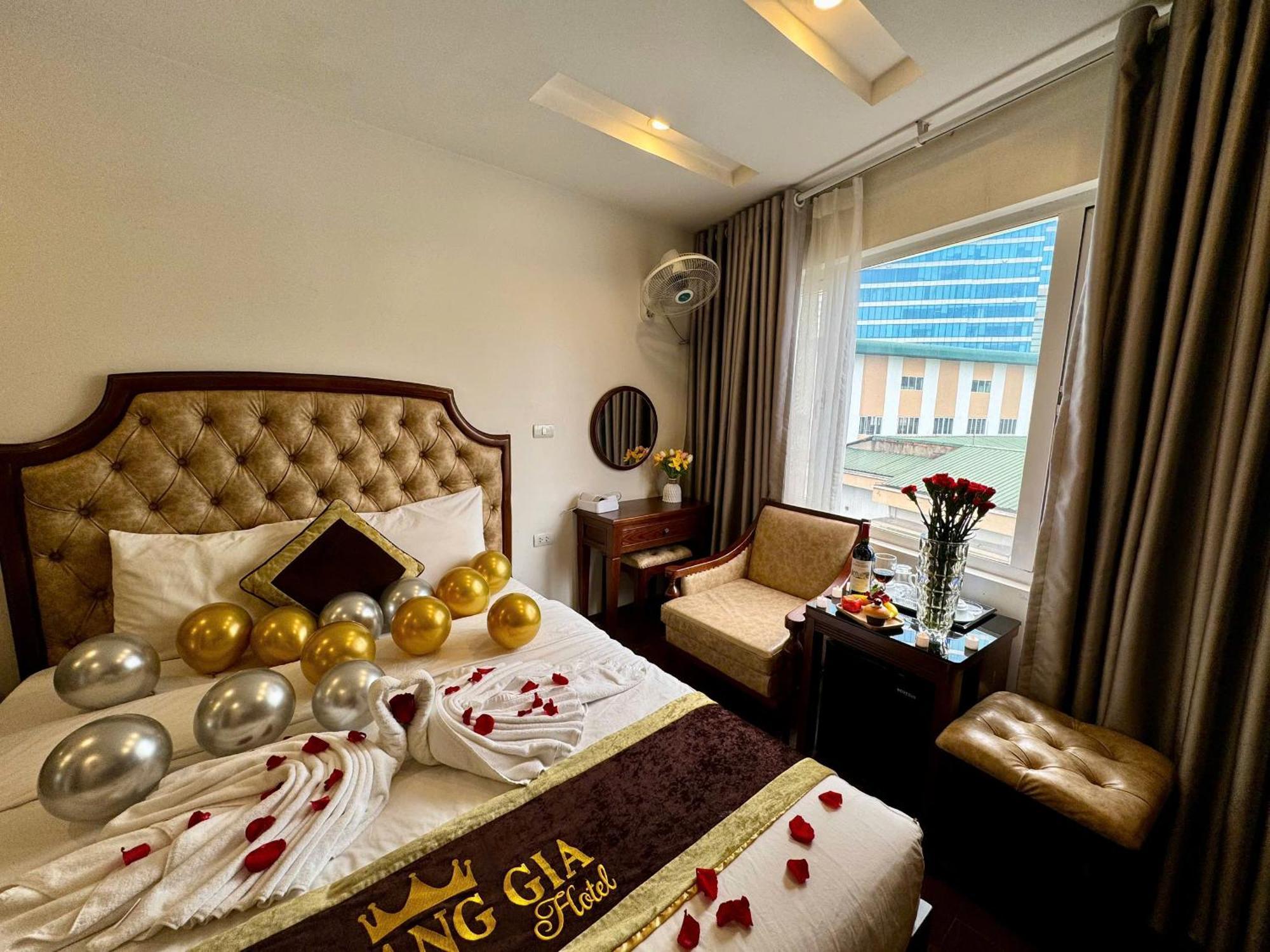 Hoang Gia Hotel Nhan Hoa هانوي المظهر الخارجي الصورة