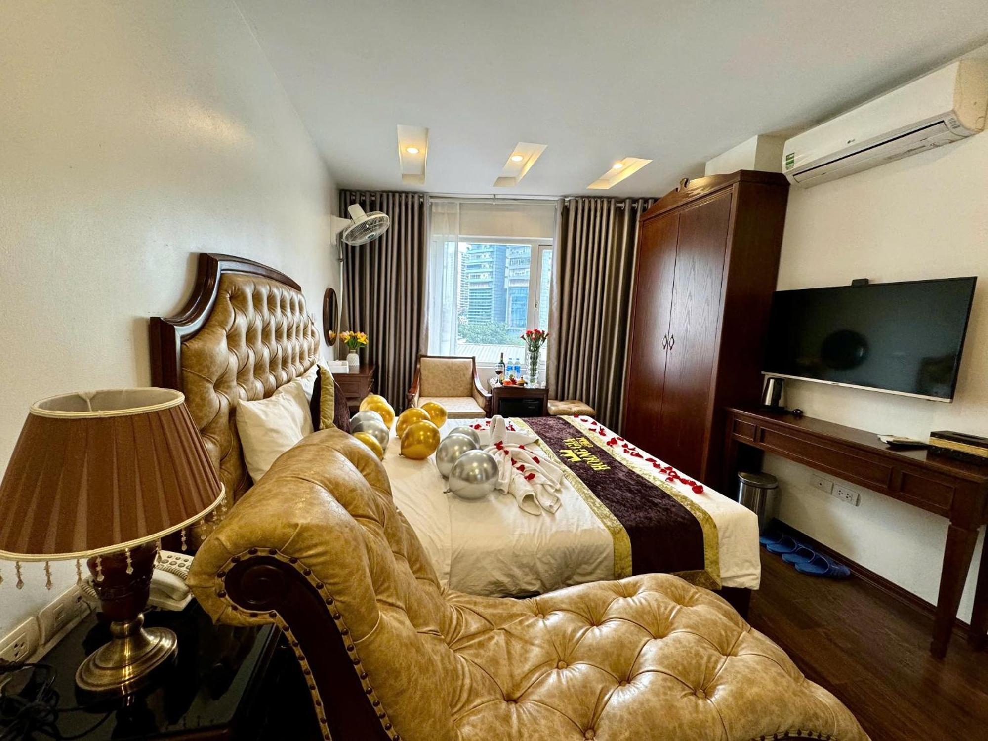 Hoang Gia Hotel Nhan Hoa هانوي المظهر الخارجي الصورة